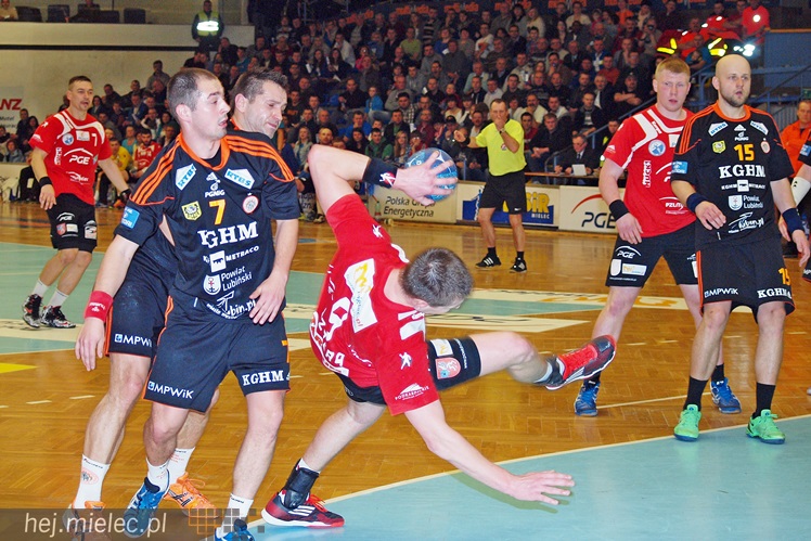 PGE Stal Mielec pokonała Zagłębie Lubin w meczu PGNiG Superligi piłkarzy ręcznych