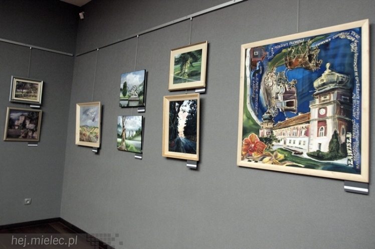 Wernisaż wystawy poplenerowej Kolbuszowa - Łańcut 2013 w Galerii Domu Kultury