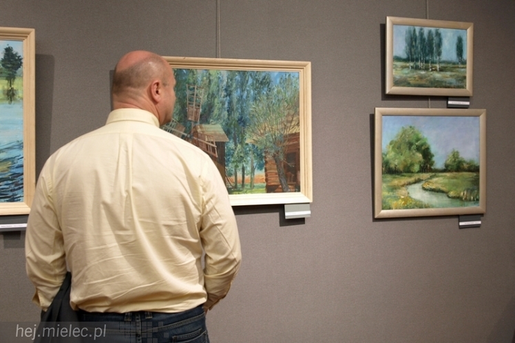 Wernisaż wystawy poplenerowej Kolbuszowa - Łańcut 2013 w Galerii Domu Kultury