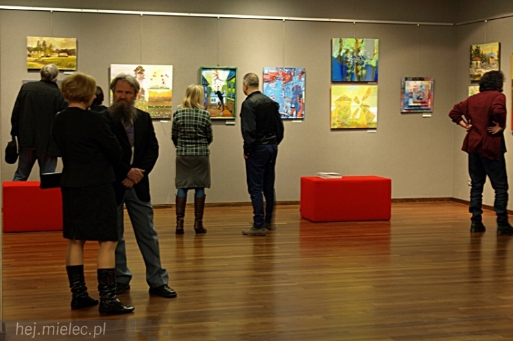 Wernisaż wystawy poplenerowej Kolbuszowa - Łańcut 2013 w Galerii Domu Kultury