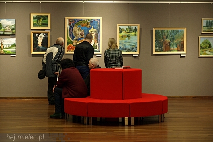 Wernisaż wystawy poplenerowej Kolbuszowa - Łańcut 2013 w Galerii Domu Kultury