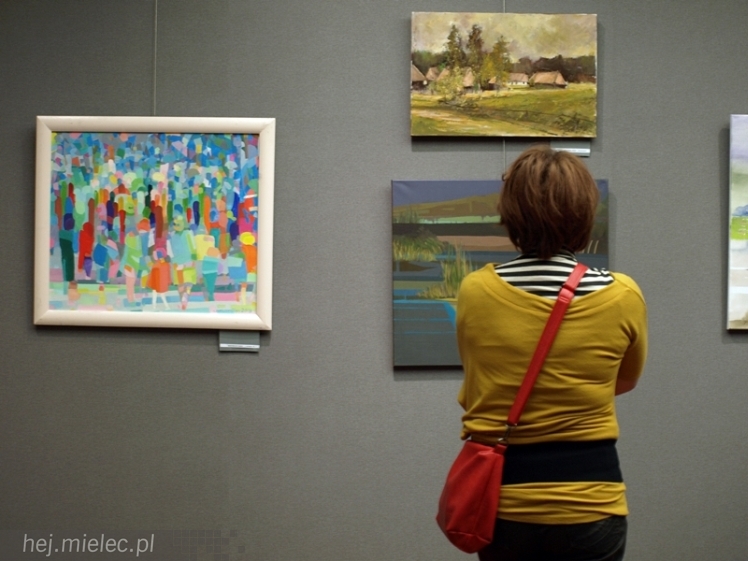 Wernisaż wystawy poplenerowej Kolbuszowa - Łańcut 2013 w Galerii Domu Kultury