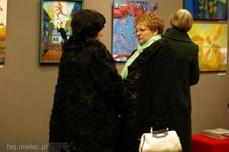 Wernisaż wystawy poplenerowej Kolbuszowa - Łańcut 2013 w Galerii Domu Kultury