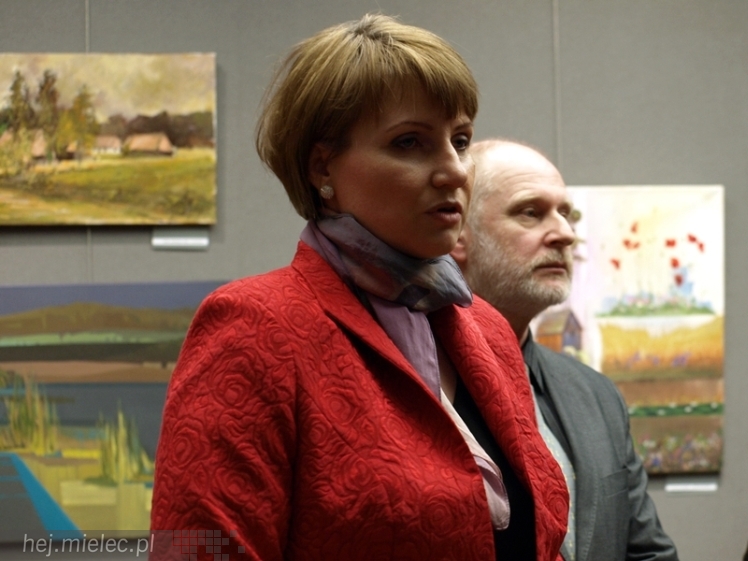 Wernisaż wystawy poplenerowej Kolbuszowa - Łańcut 2013 w Galerii Domu Kultury