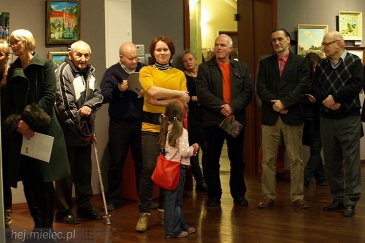 Wernisaż wystawy poplenerowej Kolbuszowa - Łańcut 2013 w Galerii Domu Kultury
