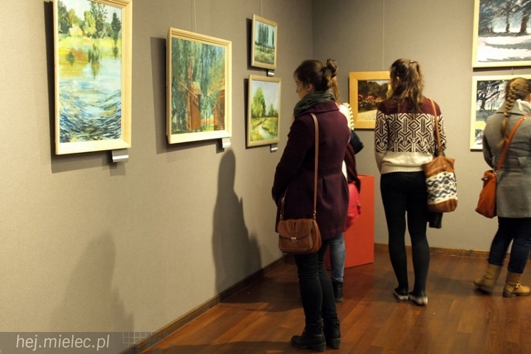 Wernisaż wystawy poplenerowej Kolbuszowa - Łańcut 2013 w Galerii Domu Kultury