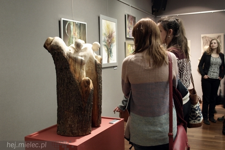 Wernisaż wystawy poplenerowej Kolbuszowa - Łańcut 2013 w Galerii Domu Kultury