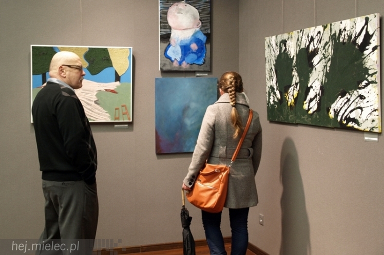 Wernisaż wystawy poplenerowej Kolbuszowa - Łańcut 2013 w Galerii Domu Kultury