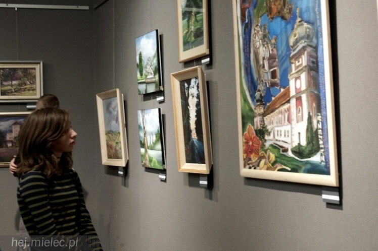 Wernisaż wystawy poplenerowej Kolbuszowa - Łańcut 2013 w Galerii Domu Kultury