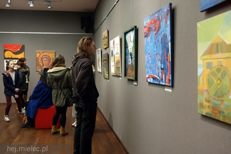 Wernisaż wystawy poplenerowej Kolbuszowa - Łańcut 2013 w Galerii Domu Kultury