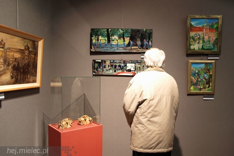 Wernisaż wystawy poplenerowej Kolbuszowa - Łańcut 2013 w Galerii Domu Kultury