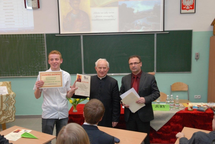 Druga edycja Konkursu Wiedzy Biblijnej w ZSB