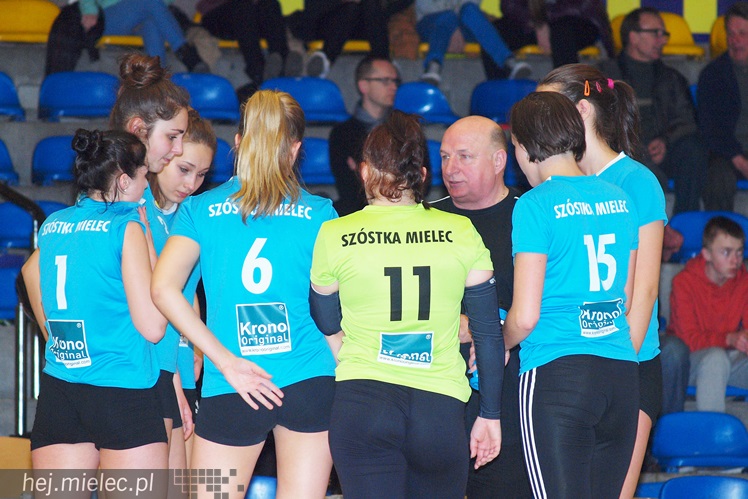 Siatkarki Szóstki Mielec pokonały Wisłokę Dębica