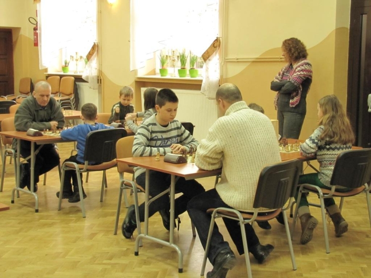 Wiosenny Turniej Szachowy o Puchar dyrektora SOKiS rozegrany w Chorzelowie