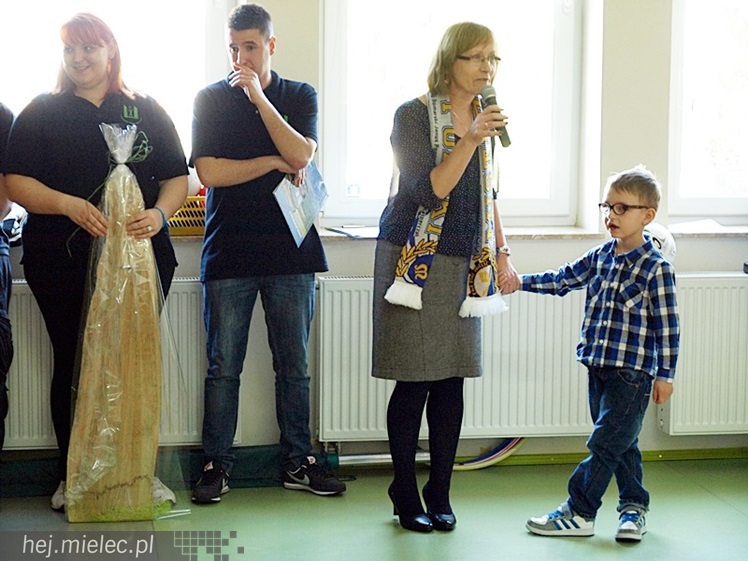 Niezwykłe spotkanie piłkarzy Stali Mielec z niepełnosprawnymi