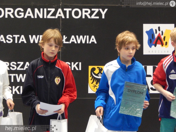 Dobre wyniki zawodników Gryfu Mielec w międzynarodowym turnieju we Wrocławiu