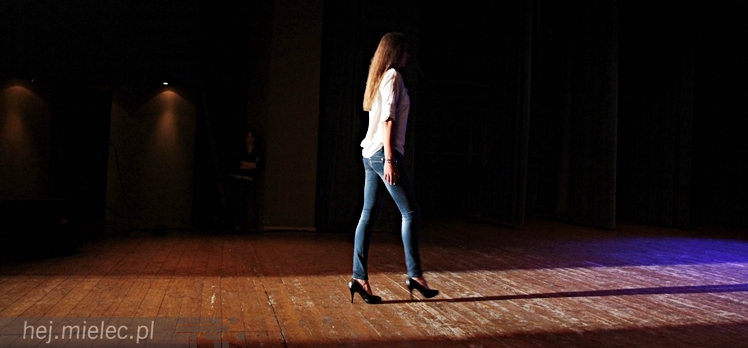 Mielec Fashion Time - próba przed pierwszą edycją Mieleckiego Konkursu Mody