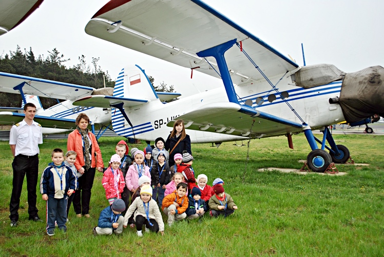 Przedszkolaki w Szkole Latania FLY Polska