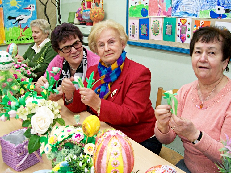 Seniorzy w oczekiwaniu na wiosnę i święta. Co przygotowali?