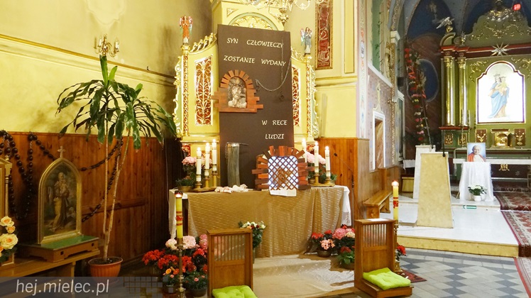 Groby Pańskie w mieleckich kościołach
