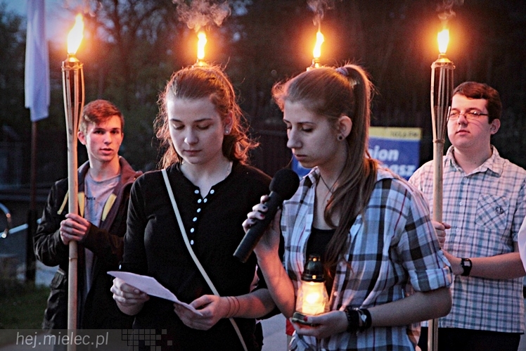 Nabożeństwo w kościele MBNP przed kanonizacją Jana XXIII i Jana Pawła II
