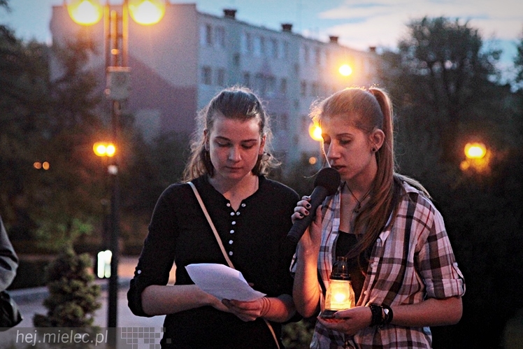 Nabożeństwo w kościele MBNP przed kanonizacją Jana XXIII i Jana Pawła II