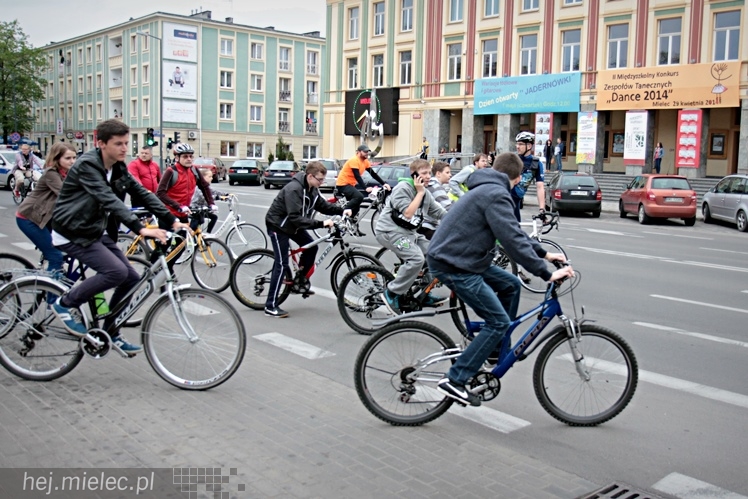 Rowerowa Masa Krytyczna - pierwsza w 2014 roku