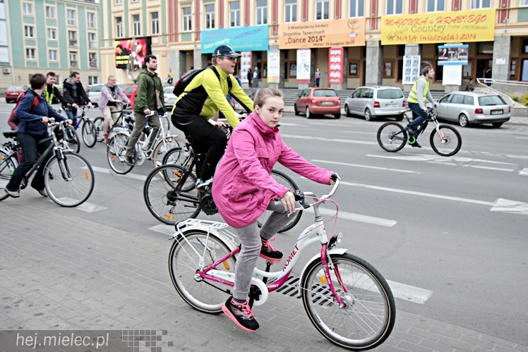 Rowerowa Masa Krytyczna - pierwsza w 2014 roku