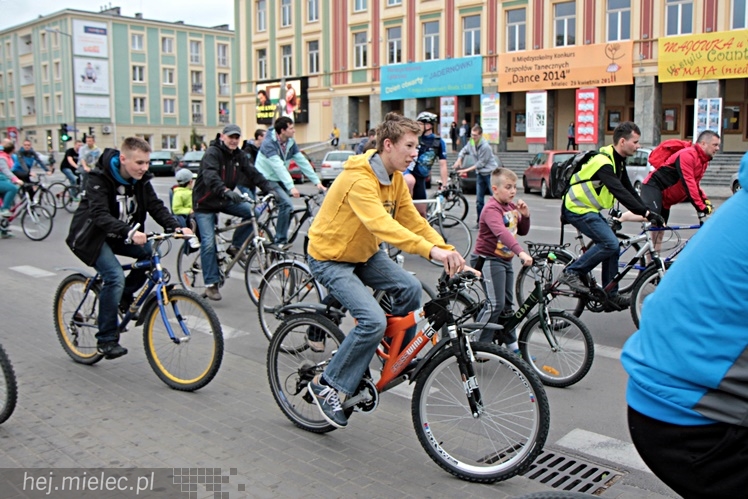 Rowerowa Masa Krytyczna - pierwsza w 2014 roku