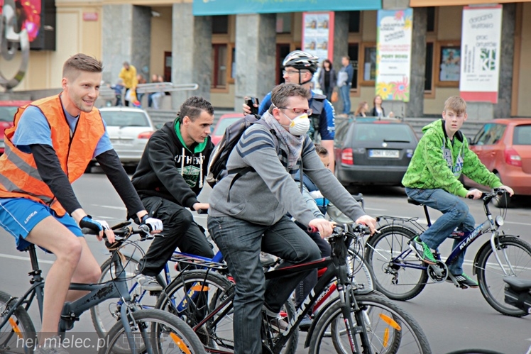 Rowerowa Masa Krytyczna - pierwsza w 2014 roku