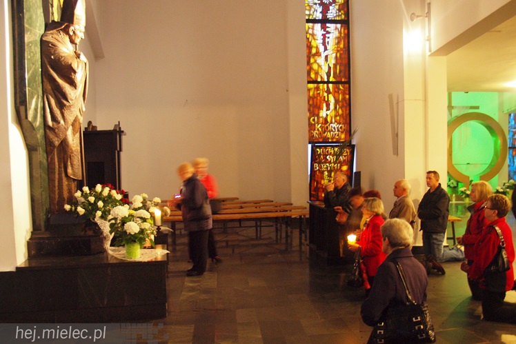 Parafia Ducha Świętego też wyczekiwała na kanonizację Jana Pawła II