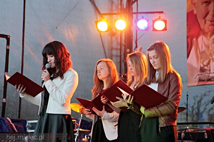 Koncert kanonizacyjny Jana Pawła II w Przecławiu