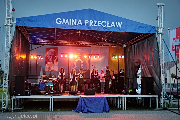 Koncert kanonizacyjny Jana Pawła II w Przecławiu