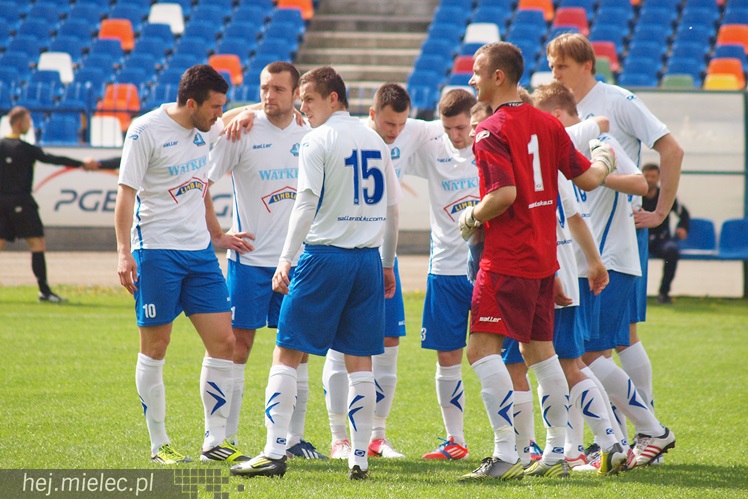Stal Rzeszów pokonała Stal Mielec 2:0 w meczu II ligi piłkarskiej