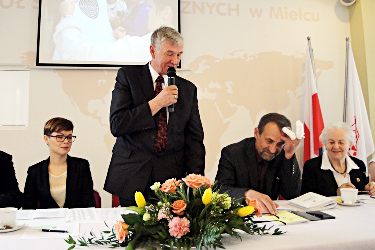 Konferencja sprawozdawczo - wyborcza Zarządu Oddziału Związku Nauczycielstwa Polskiego w Mielcu