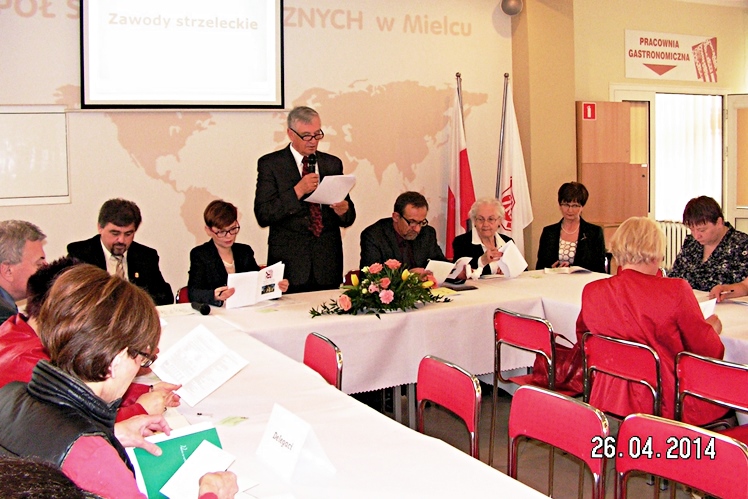 Konferencja sprawozdawczo - wyborcza Zarządu Oddziału Związku Nauczycielstwa Polskiego w Mielcu