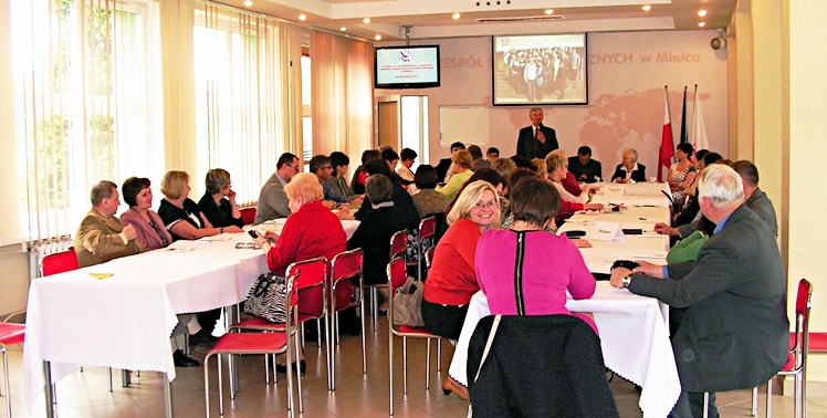 Konferencja sprawozdawczo - wyborcza Zarządu Oddziału Związku Nauczycielstwa Polskiego w Mielcu
