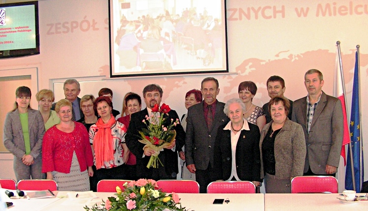 Konferencja sprawozdawczo - wyborcza Zarządu Oddziału Związku Nauczycielstwa Polskiego w Mielcu