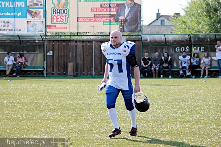 Majówka w KoloRado i Rado Extreme - pokaz futbou amerykańskiego