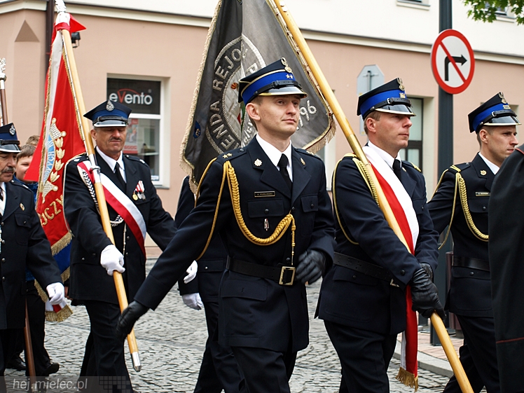 Uroczystości obchodów uchwalenia Konstytucji 3 maja w Mielcu