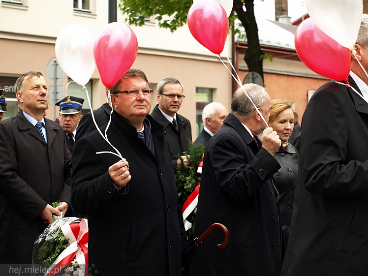 Uroczystości obchodów uchwalenia Konstytucji 3 maja w Mielcu