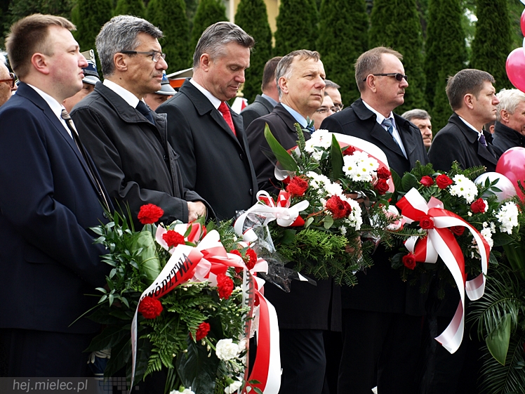 Uroczystości obchodów uchwalenia Konstytucji 3 maja w Mielcu