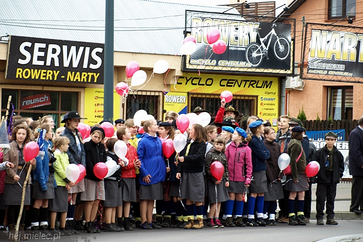 Uroczystości obchodów uchwalenia Konstytucji 3 maja w Mielcu