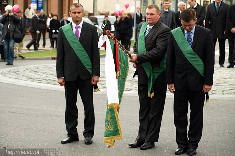 Uroczystości obchodów uchwalenia Konstytucji 3 maja w Mielcu