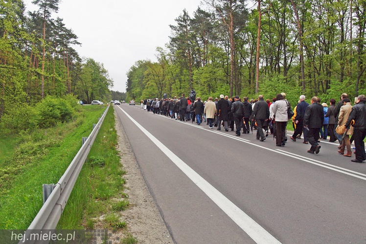 Dwieście osób pielgrzymowało do kapliczki cudami słynącej