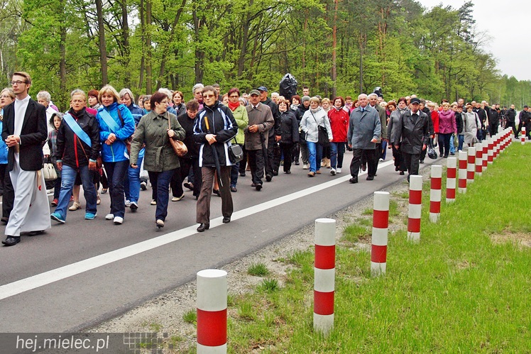 Dwieście osób pielgrzymowało do kapliczki cudami słynącej