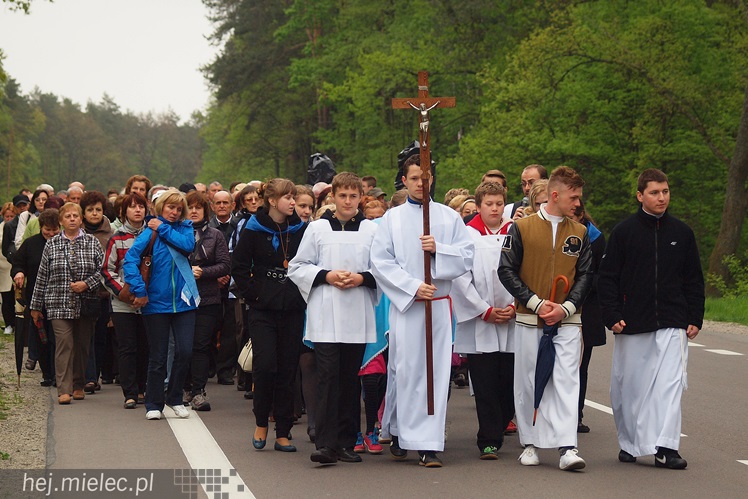 Dwieście osób pielgrzymowało do kapliczki cudami słynącej