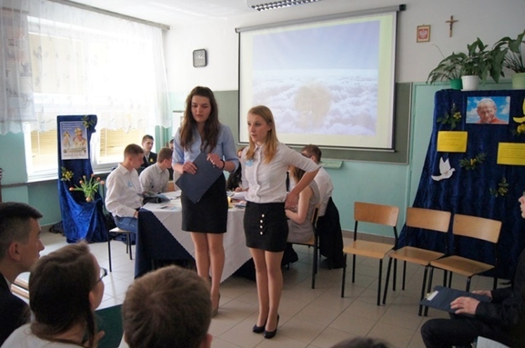 Akademia w ZSB z okazji kanonizacji Jana Pawła II i Jana XIII