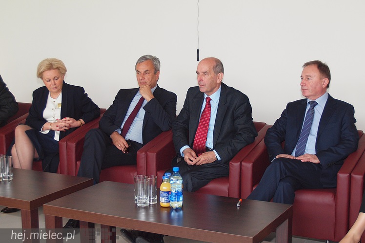 Minister Sportu Andrzej Biernat odwiedził Mielec