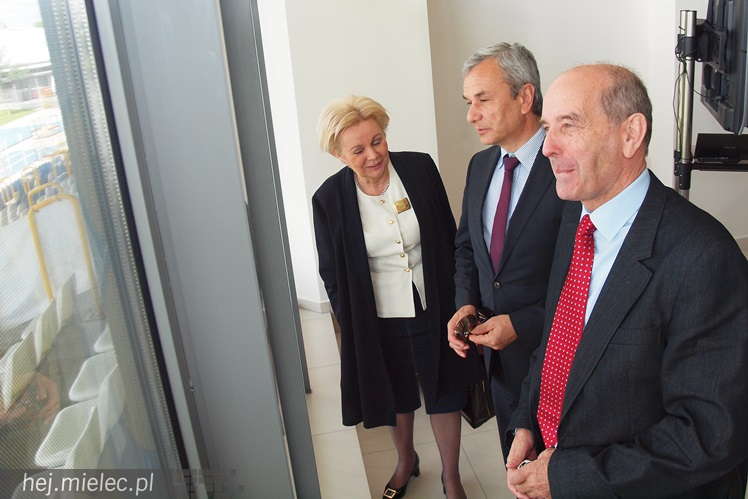 Minister Sportu Andrzej Biernat odwiedził Mielec